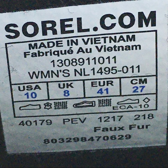 SOREL Women’s Winter Carnival Snow Boots Size 10 - Picture 14 of 14